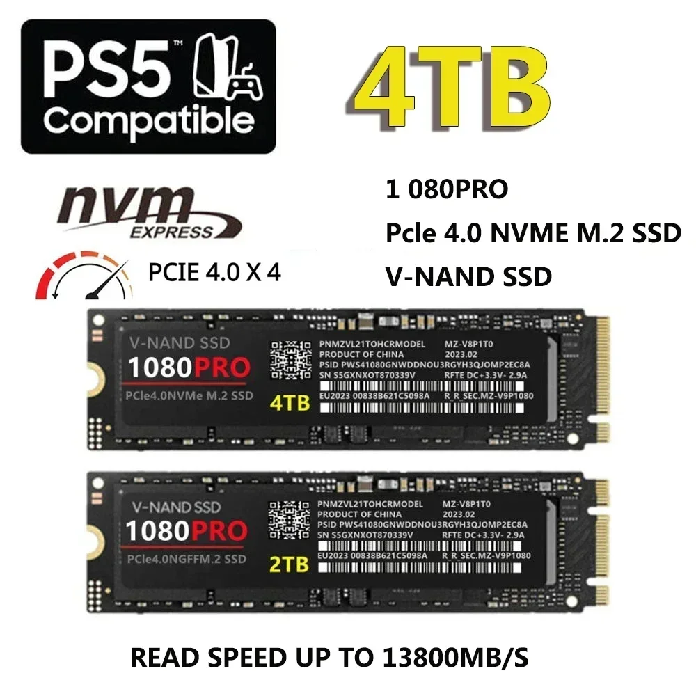Samsung Ssd 980 Pro - SSD interno original novo 1080PRO M.2