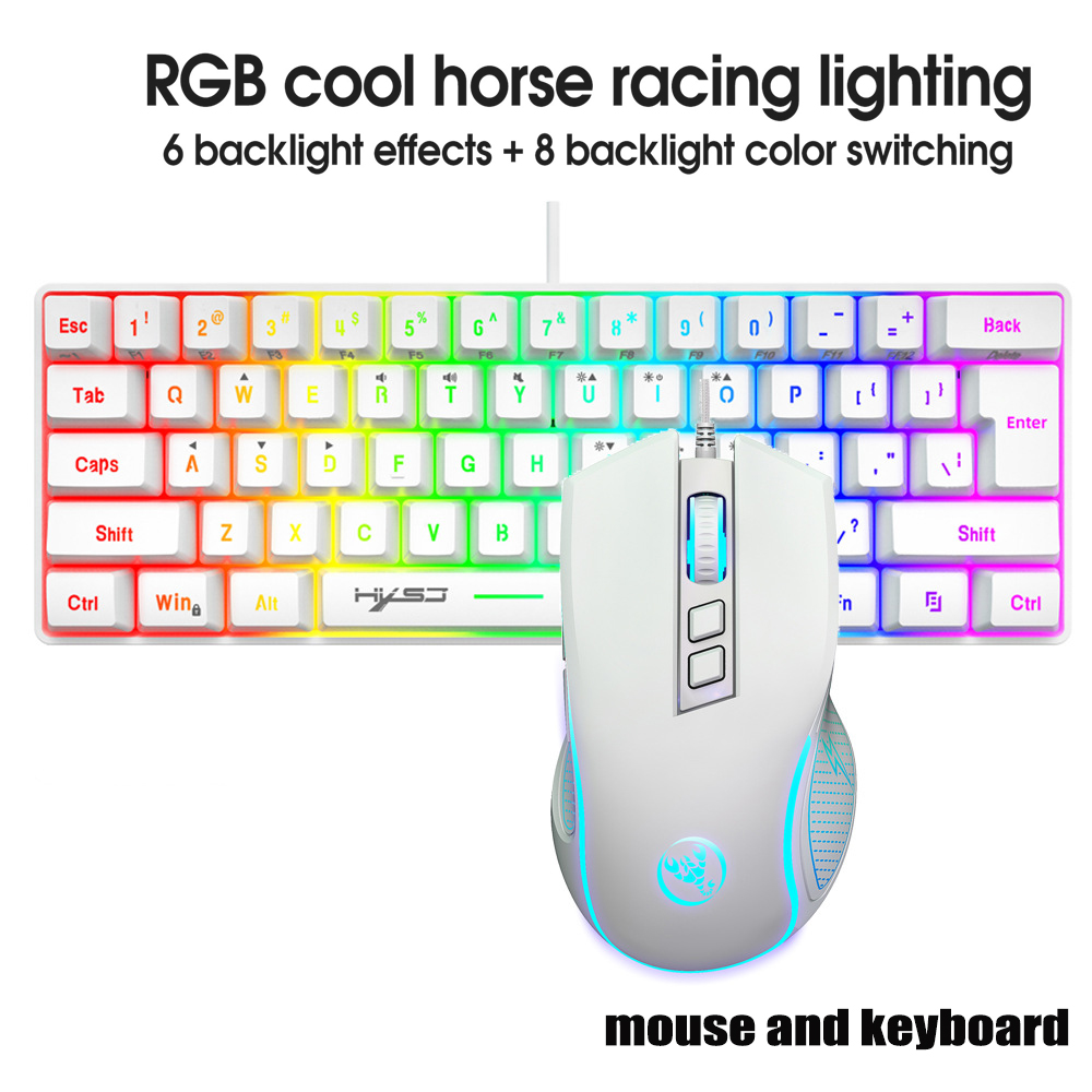 Gaming Accessories Combo - Kit Gamer de Teclado e Mouse,