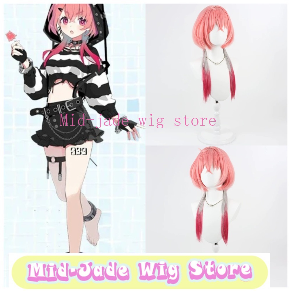 Gaming Accessories Store - Peruca de Cosplay Sasaki Saku Estilo