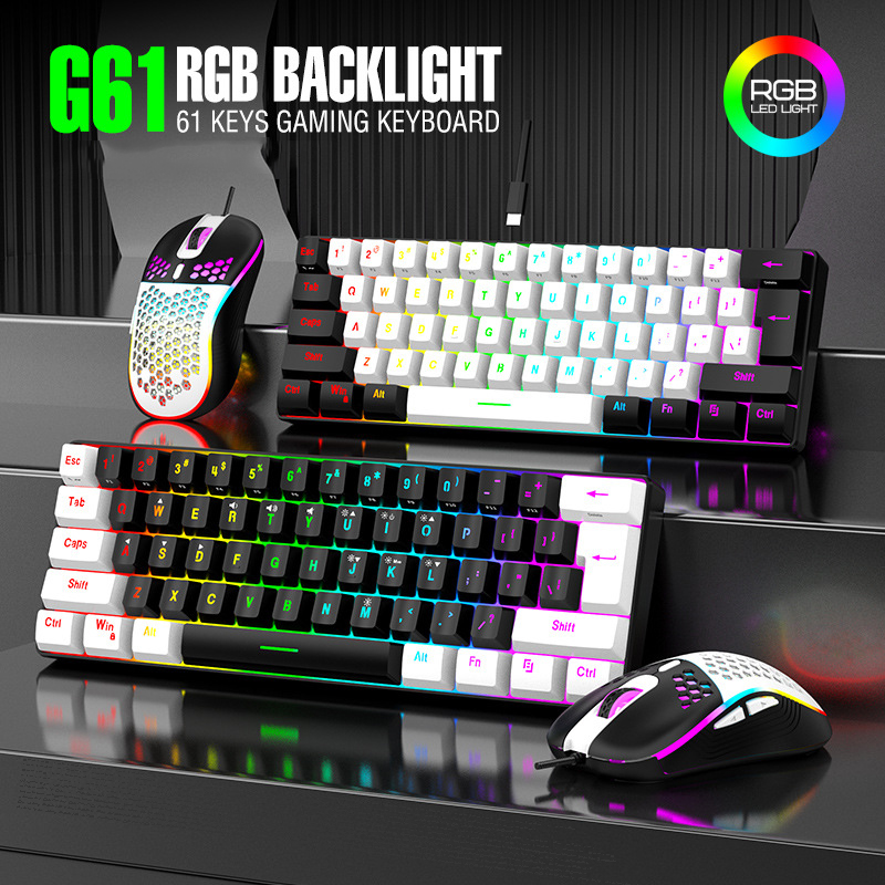 Gaming Accessories Combo - Conjuntos de Teclado e Mouse 60%