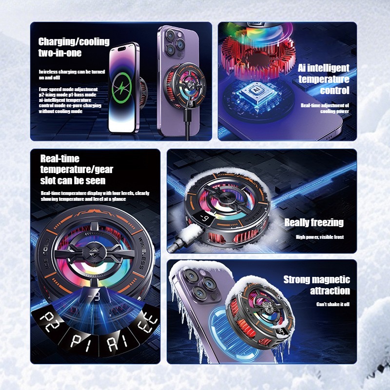 Cooler Magnético Semicondutor  - Gaming Accessories Iphone avaliação e preço