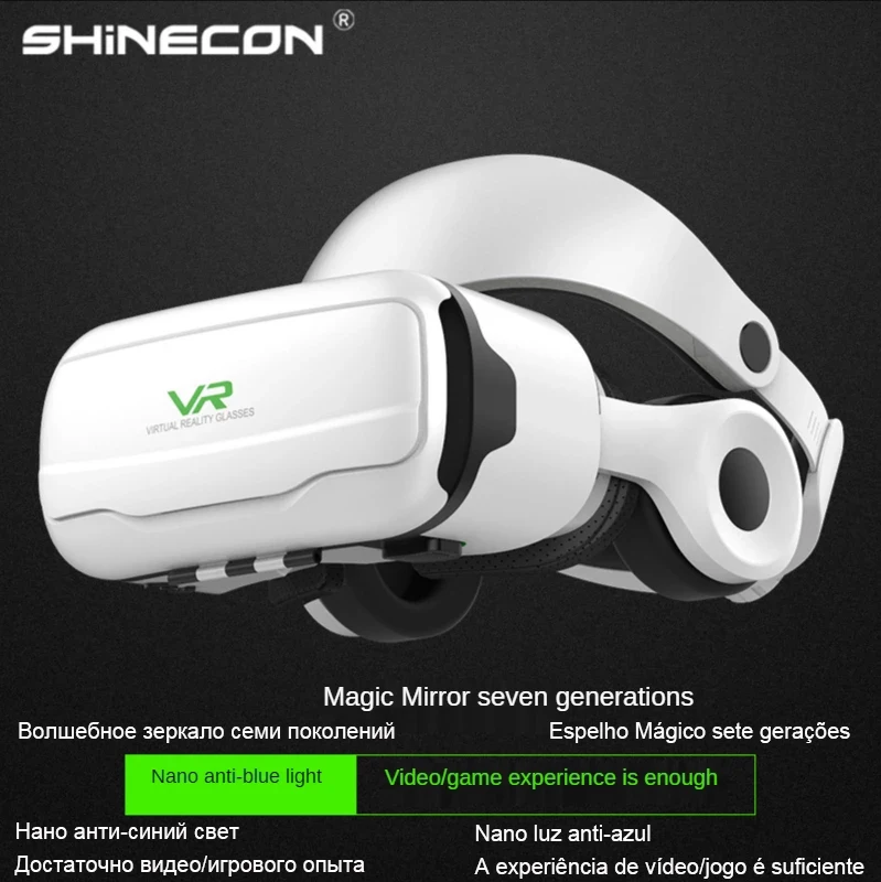 Óculos vr realidade virtual 3d - Gaming Accessories Iphone avaliação e preço