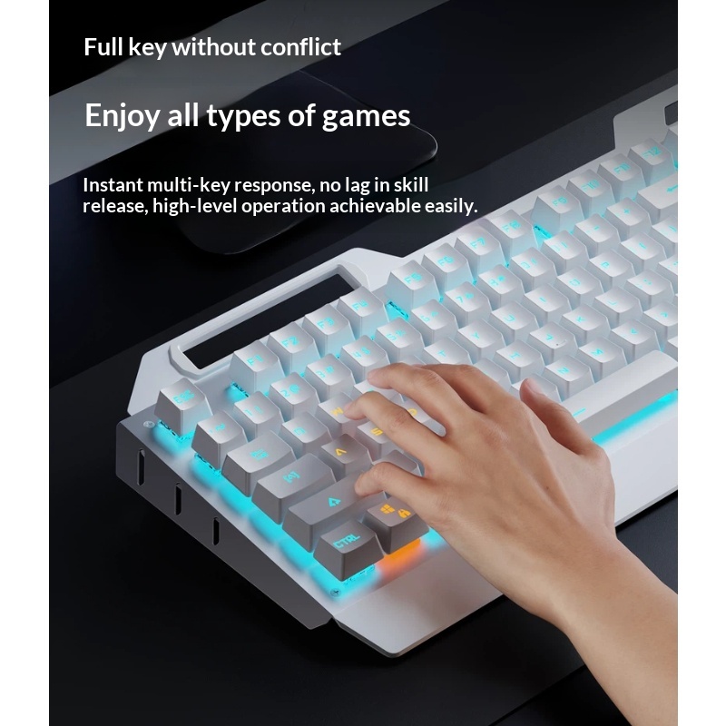 Combo de Teclado Mecânico Sem  - Gaming Accessories Combo avaliação e preço