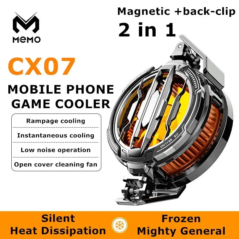 Memo cx07 refrigerador do tele - Gaming Accessories For Your Phone avaliação e preço