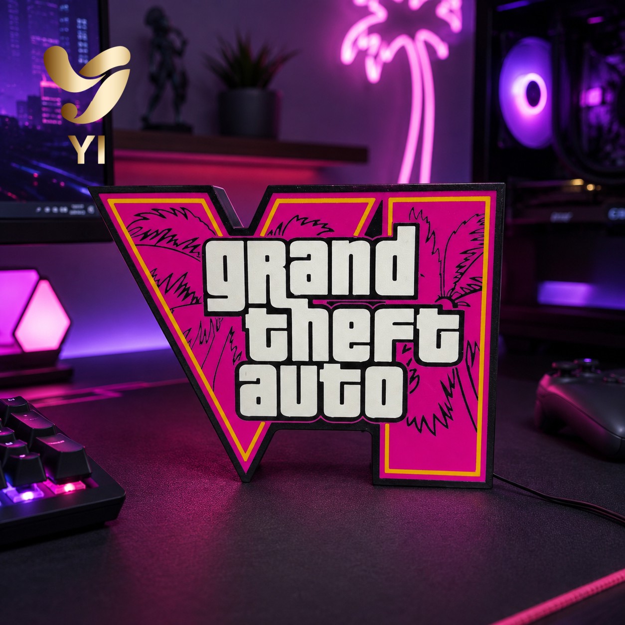 Em Estoque: Luz Ambiente GTA 6 - Gaming Accessories Lights avaliação e preço