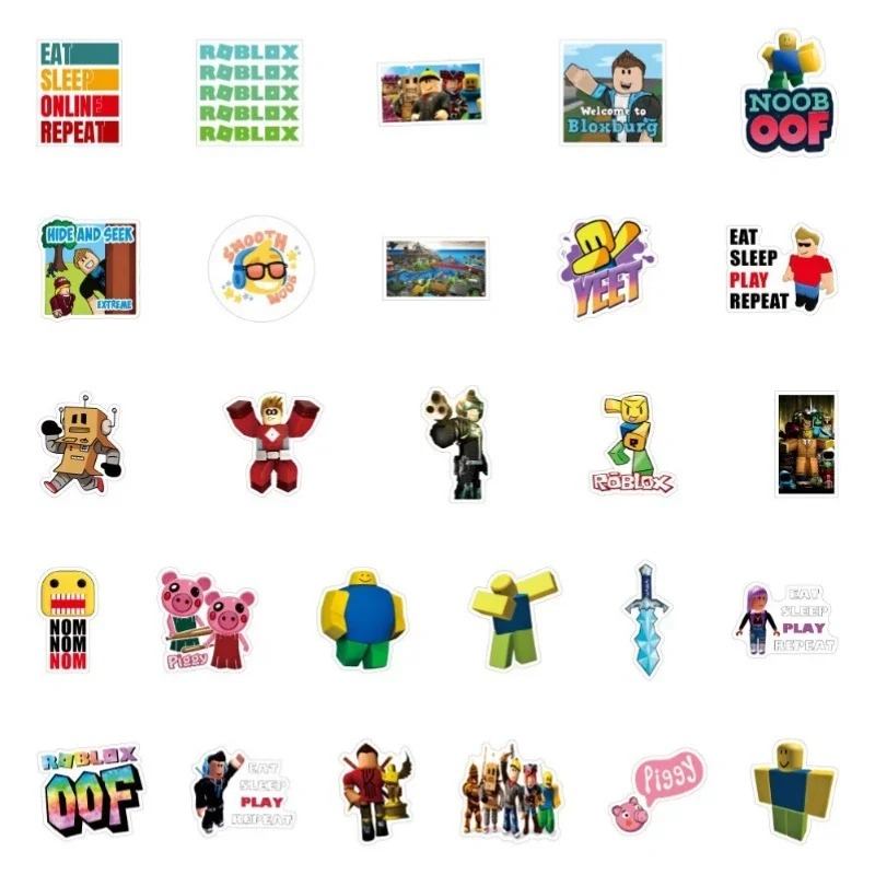 Pacote de Adesivos de Desenhos - Gaming Accessories Roblox avaliação e preço
