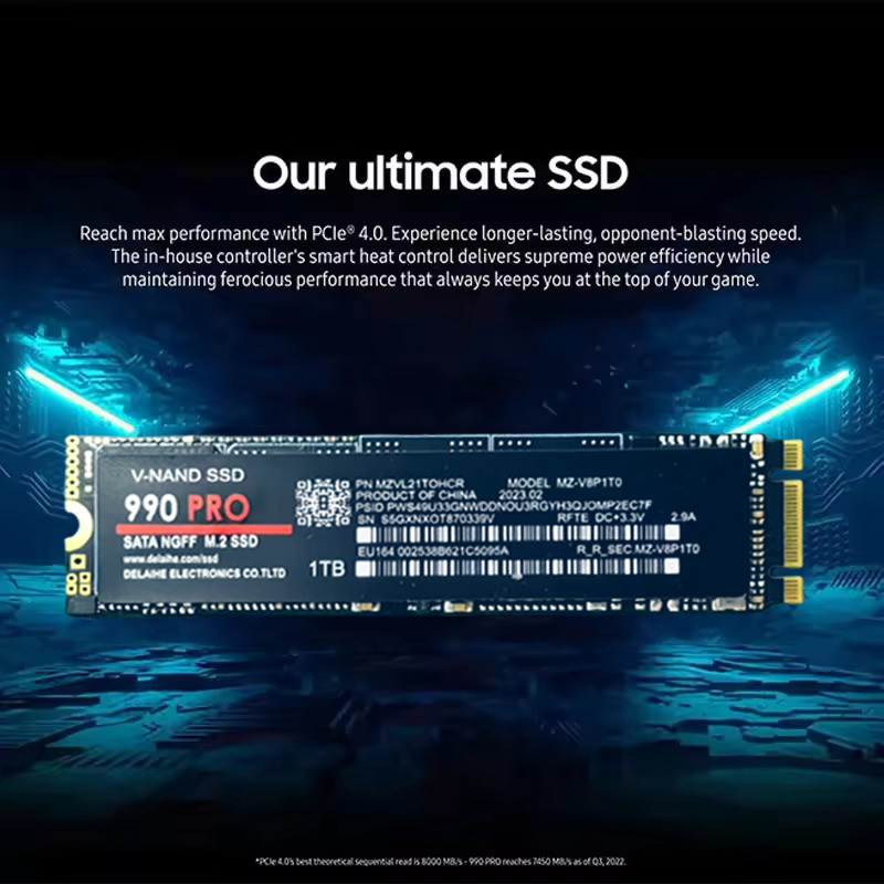 SSD Interno Original 980Pro 99 - Samsung Ssd 980 Pro avaliação e preço