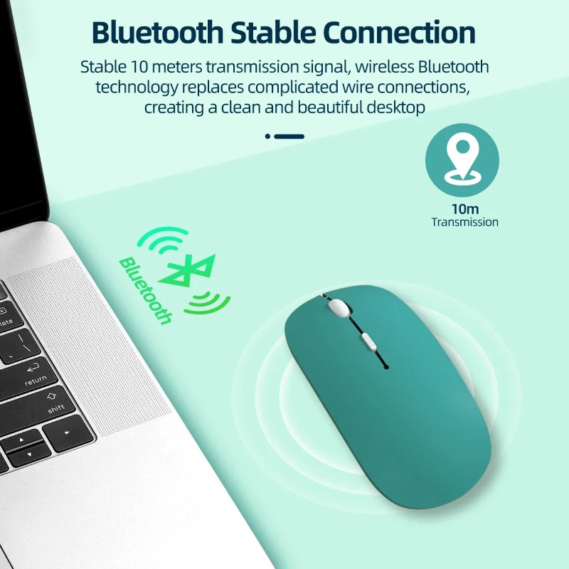 Mouse Sem Fio Bluetooth Silenc - Gaming Accessories Ipad avaliação e preço