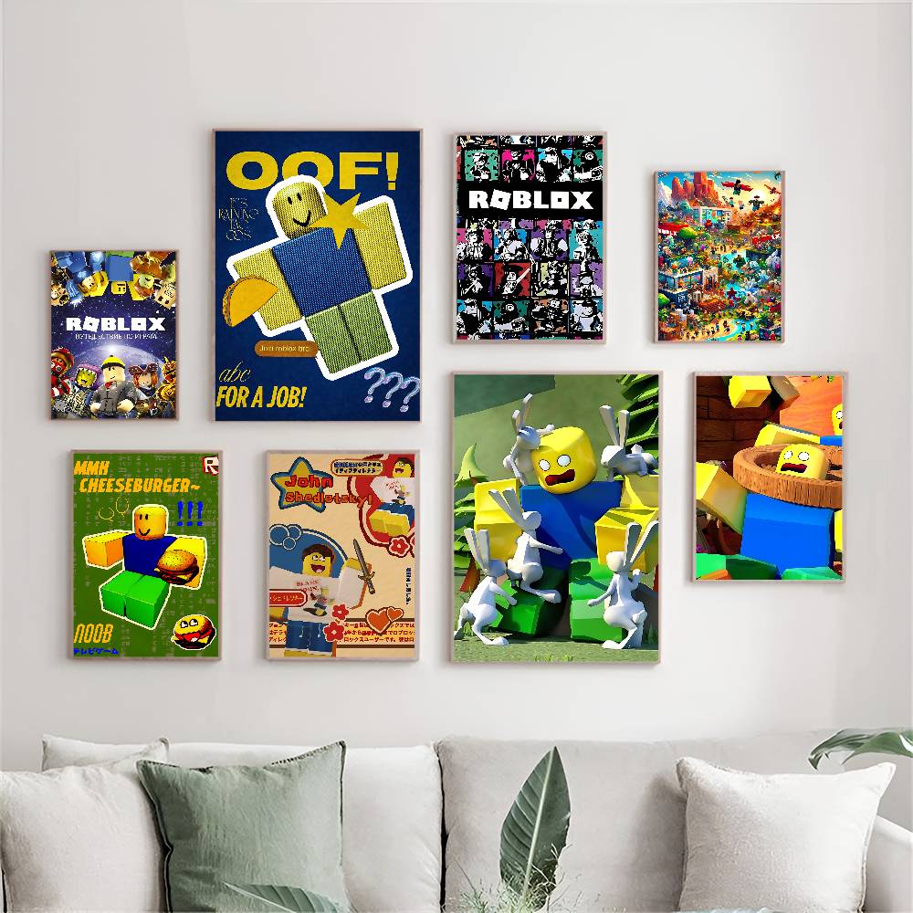 Pôsteres de Anime do Jogo Sand - Gaming Accessories Roblox avaliação e preço