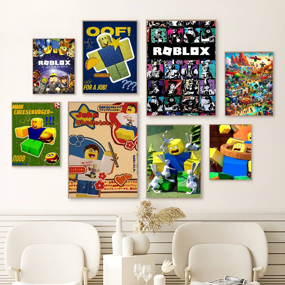 Pôsteres de Anime do Jogo Sand - Gaming Accessories Roblox avaliação e preço