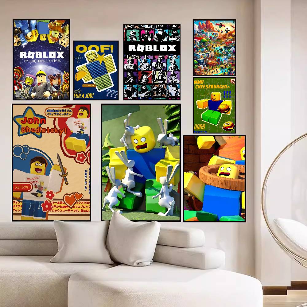 Pôsteres de Anime do Jogo Sand - Gaming Accessories Roblox avaliação e preço
