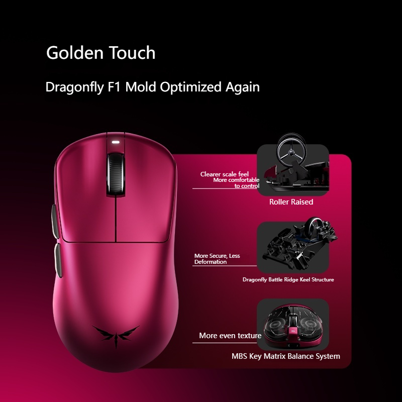 Mouse Gamer Sem Fio VGN Dragon - Keyboard Switch Tester avaliação e preço