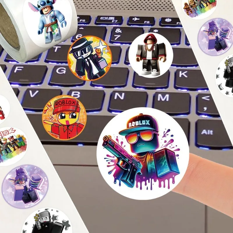 500 peças/conjunto de Adesivos - Gaming Accessories Roblox avaliação e preço