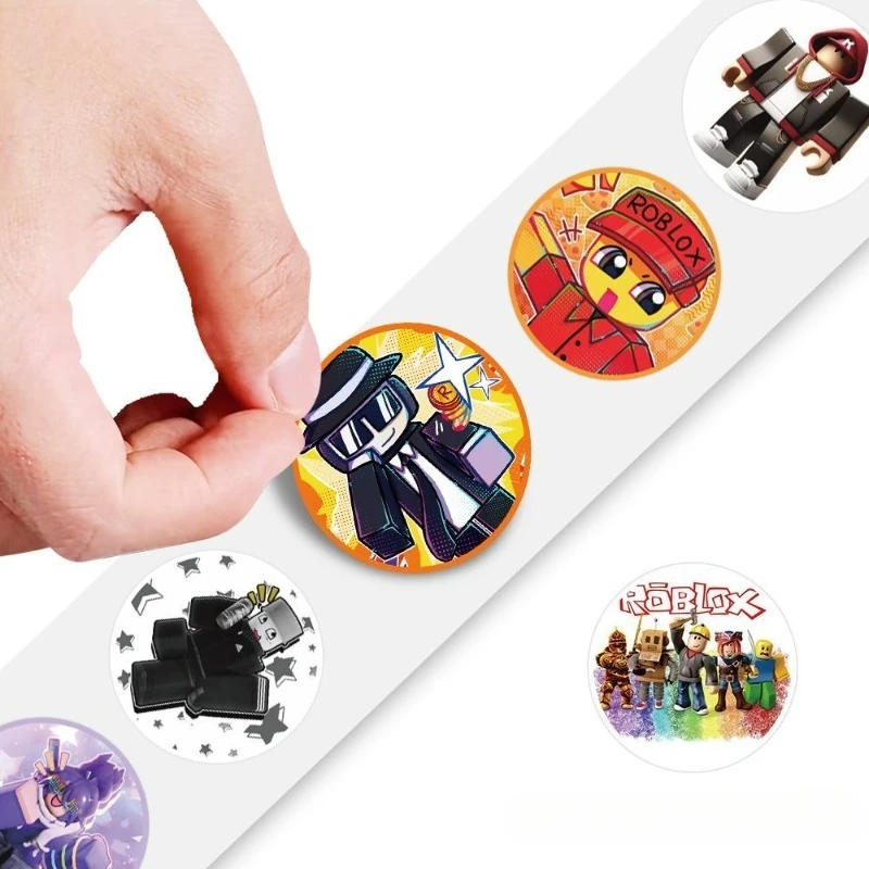 500 peças/conjunto de Adesivos - Gaming Accessories Roblox avaliação e preço