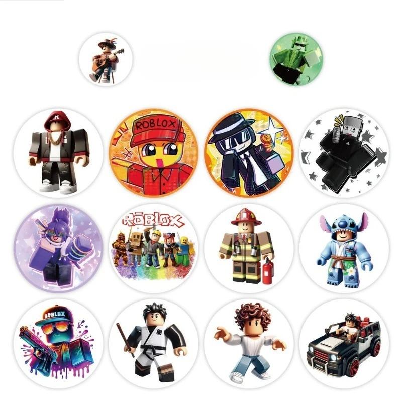 500 peças/conjunto de Adesivos - Gaming Accessories Roblox avaliação e preço