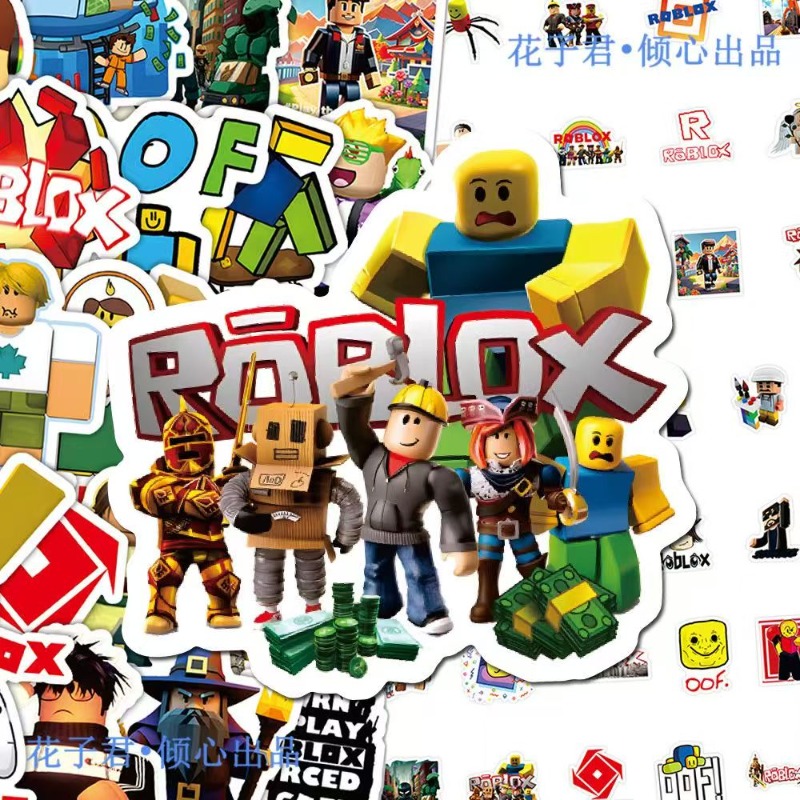 60 Pçs/set Roblox Jogo Adesivo - Gaming Accessories Roblox avaliação e preço