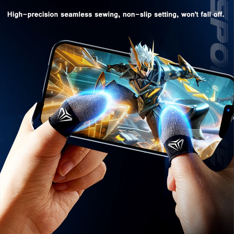2 Pares de Luvas para Jogos Mó - Gaming Accessories For Your Phone avaliação e preço