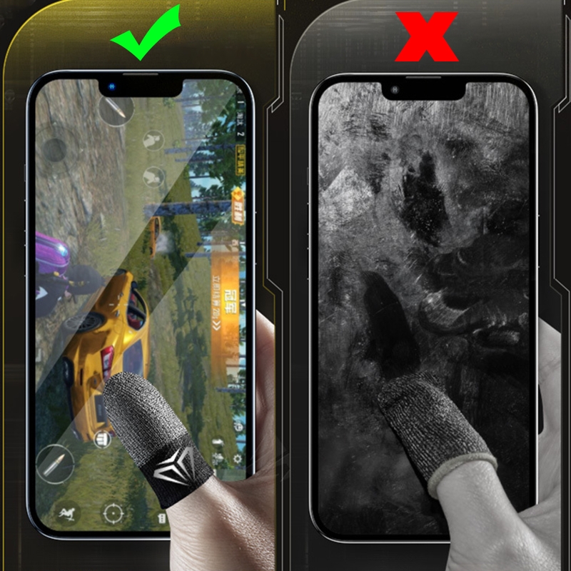 2 Pares de Luvas para Jogos Mó - Gaming Accessories For Your Phone avaliação e preço