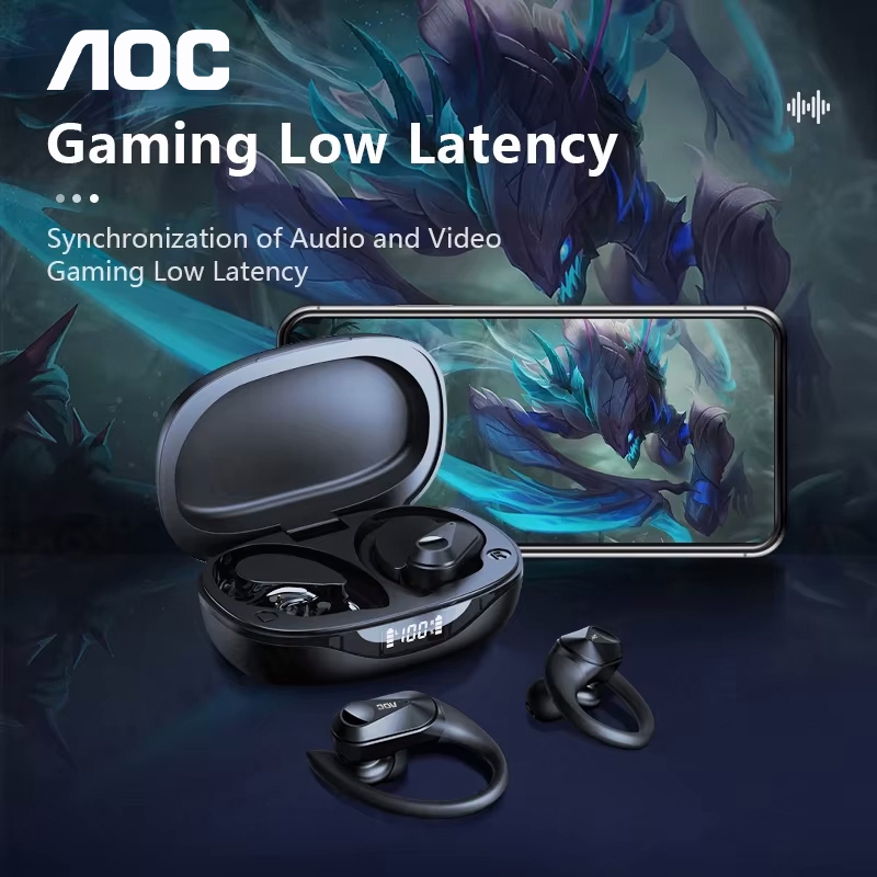 Fone de Ouvido Esportivo AOC S - Gaming Accessories For Your Phone avaliação e preço