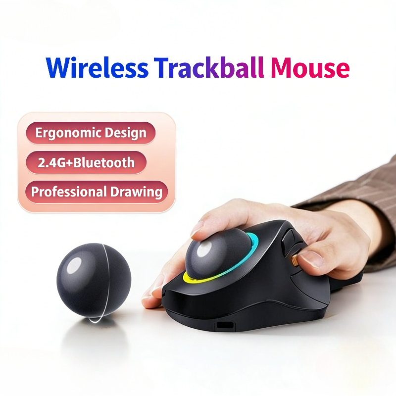 Mouse trackball sem fio rgb er - Gaming Accessories Ipad avaliação e preço