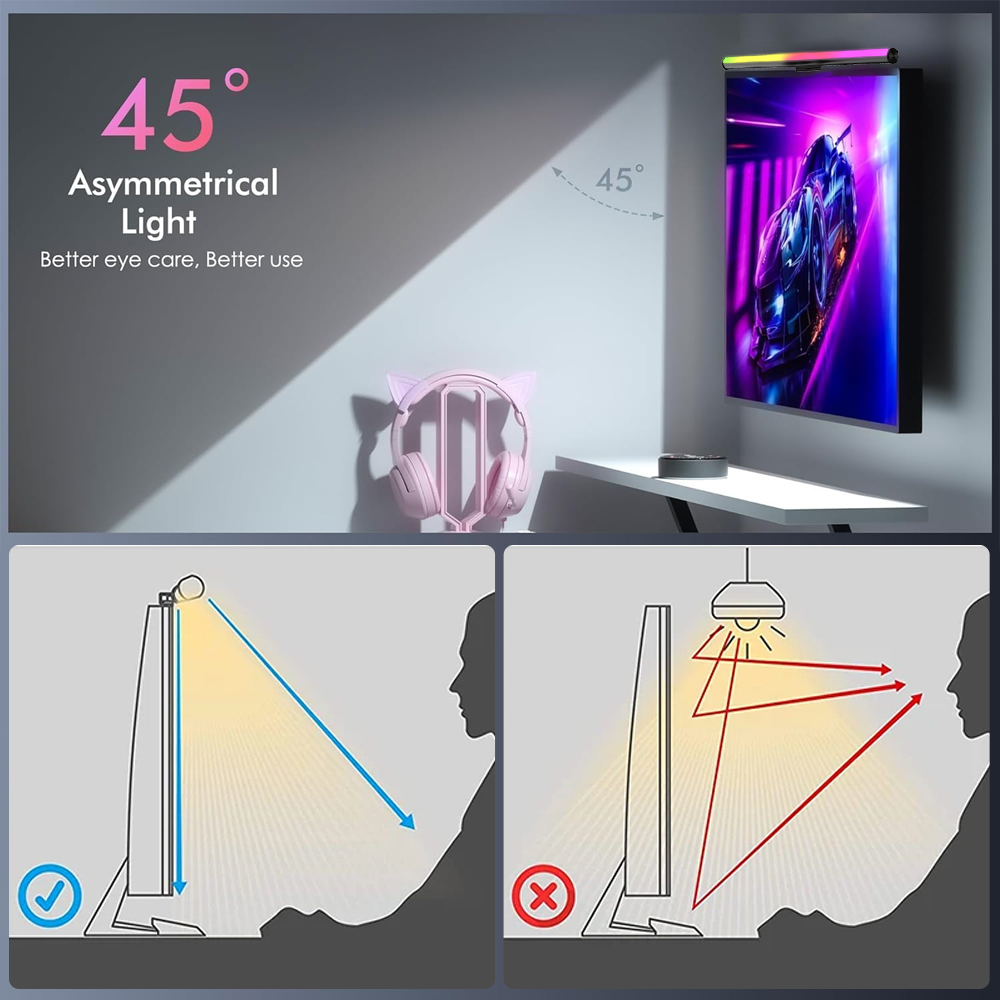Barra de Luz Wi-Fi para Monito - Gaming Accessories Lights avaliação e preço
