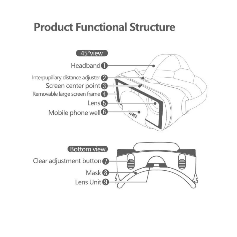 Óculos de realidade virtual vr - Gaming Accessories For Your Phone avaliação e preço
