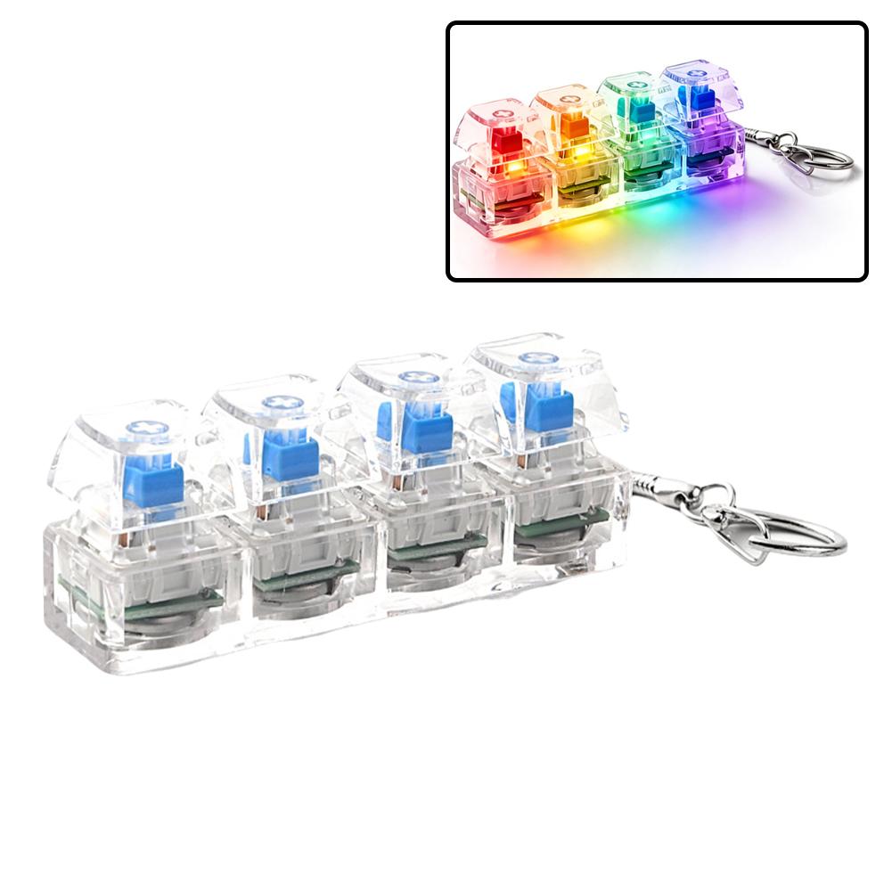 Chaveiro Fidget LED Iluminado, - Keyboard Switch Tester avaliação e preço